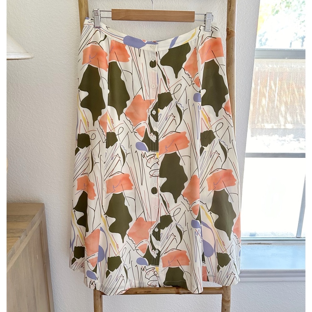 Lafayette 148 NY Midi Skirt Sz 42